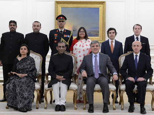 Hindistan Büyükelçisinden Güven Mektubu